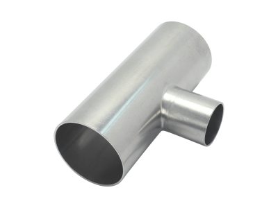 2.5 inch to 1.5 inch butt weld reducing tee vacuum fitting