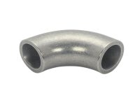 0.5 inch diameter 90 degree elbow butt weld vacuum fitting